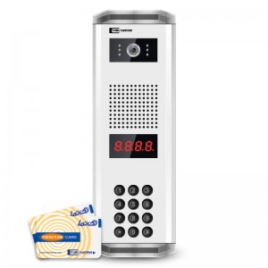 پک درب بازکن تصویری تک نما مدل D43-16V مجموعه 17 عددی پنل کدینگ پسوردی کارتی