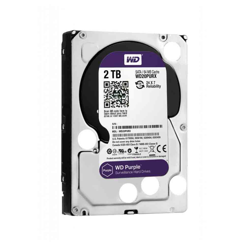 هارد ۲ ترا بنفش 2TB WD Purple