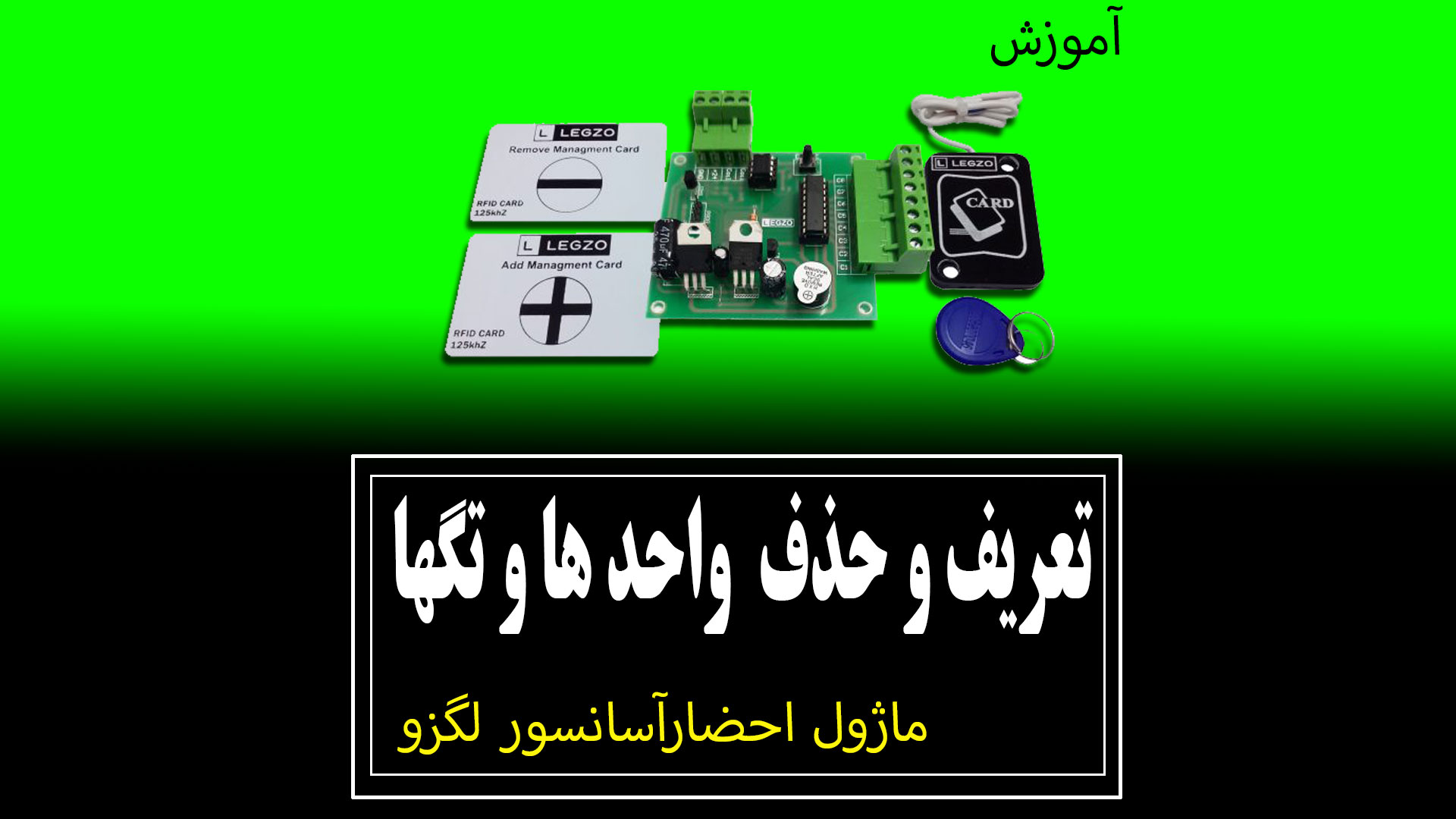 آموزش تعریف تگ و حذف