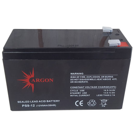 باطری 12 ولت 9 آمپر ARGON