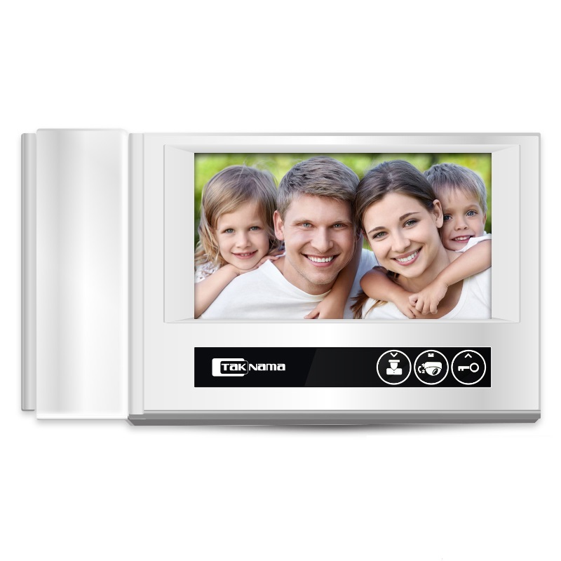 پک درب بازکن تصویری تک نما مدل D70-6V مجموعه 7 عددی ( 6 واحدی 7اینچ ساده و پنل کارتی )