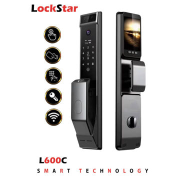 قفل اثر انگشتی دستگیره دیجیتال تشخیص چهره لاک استار مدل L600C