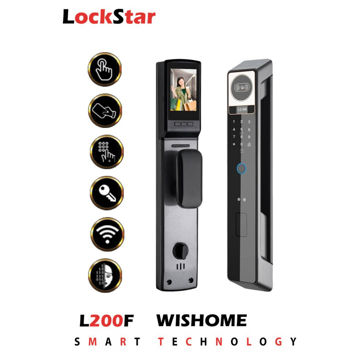 قفل اثر انگشتی دستگیره دیجیتال تشخیص چهره لاک استار مدل L200F