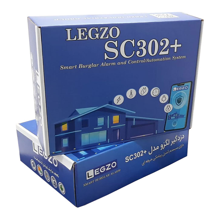 دزدگیر سیمکارتی منزل لگزو مدل SC302PLUS